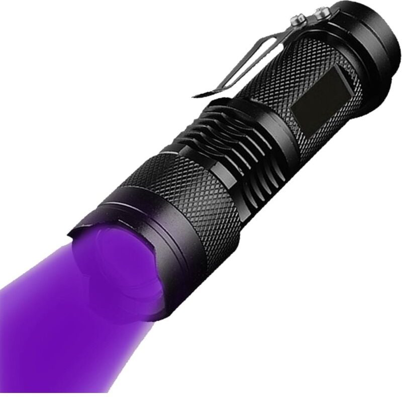 395 nm UV-Taschenlampe, leistungsstarkes UV-Licht für die Inspektion von Haus und Hotel, Schwarzlichtdetektor für Tierur...