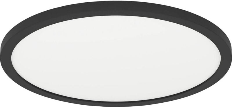 Eglo LED Deckenleuchte Minerario schwarz weiß Ø 30 cm warmweiß IP54 Deckenlampen & Kronleuchter