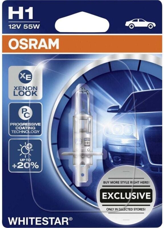 Gll H1 Whitestar 12V 60/55W Beleuchtung - Osram