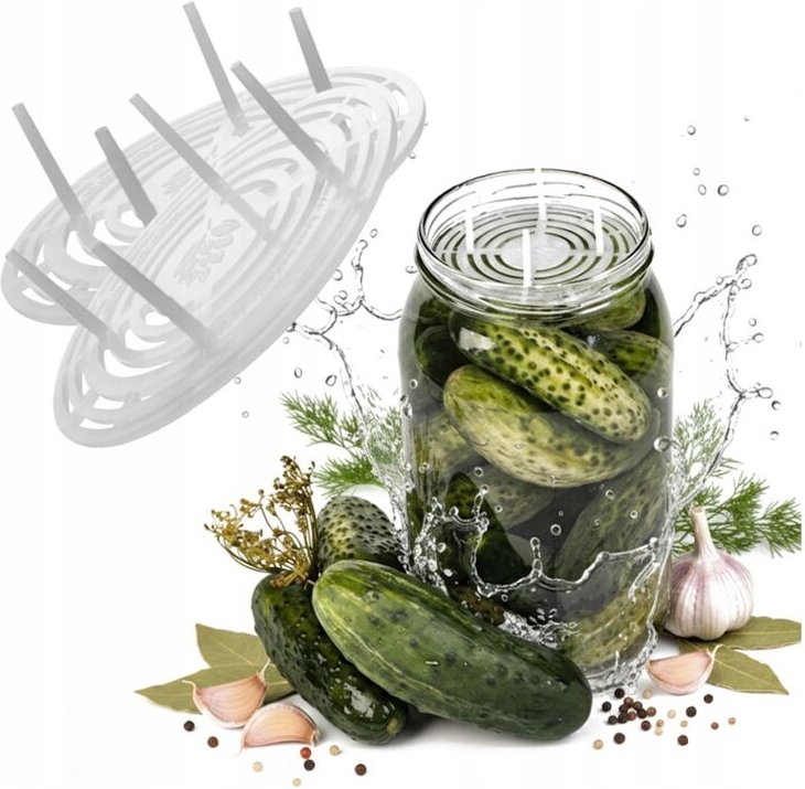 5er-Set Drucksiebe für Eingemachtes, Gurken, Kohl