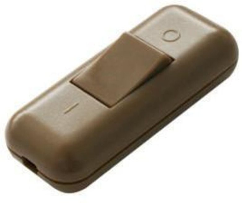 Zweipoliger durchpoliger Schalter. Electro DH Farbe Gold 11.575/D 8430552129706