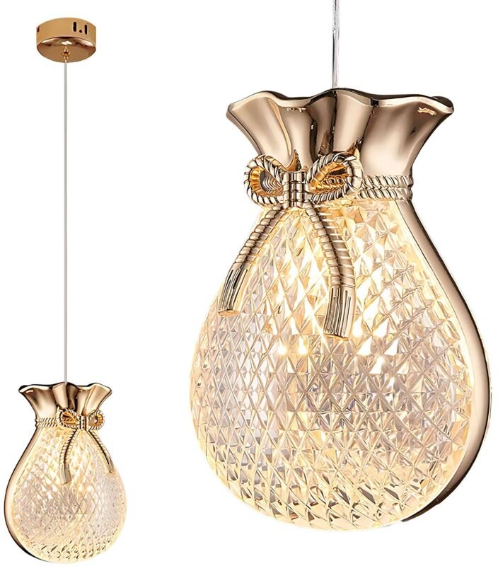 Toolight - hängelampe LHJ107-1CP gold 9 gold, rose gold