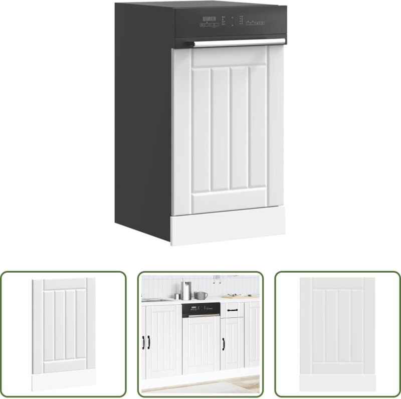 Holzwerkstoff - Geschirrspülerblende Lucca Weiß Holzwerkstoff