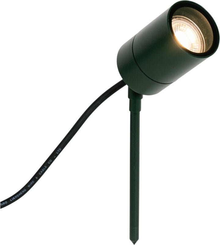 Erdspießstrahler dunkelgrün verstellbar IP44 - Solo