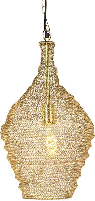 Orientalische Hängelampe Gold 30 cm - Nidum