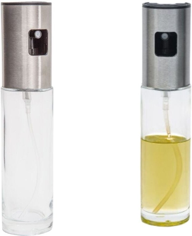 Glasflasche mit Ölzerstäuber