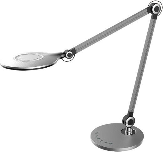 Flexo miro silber 9w 630lm 3000-4500-6000k artikulierbar reg.intens. speicher regx20,1x20,1cm