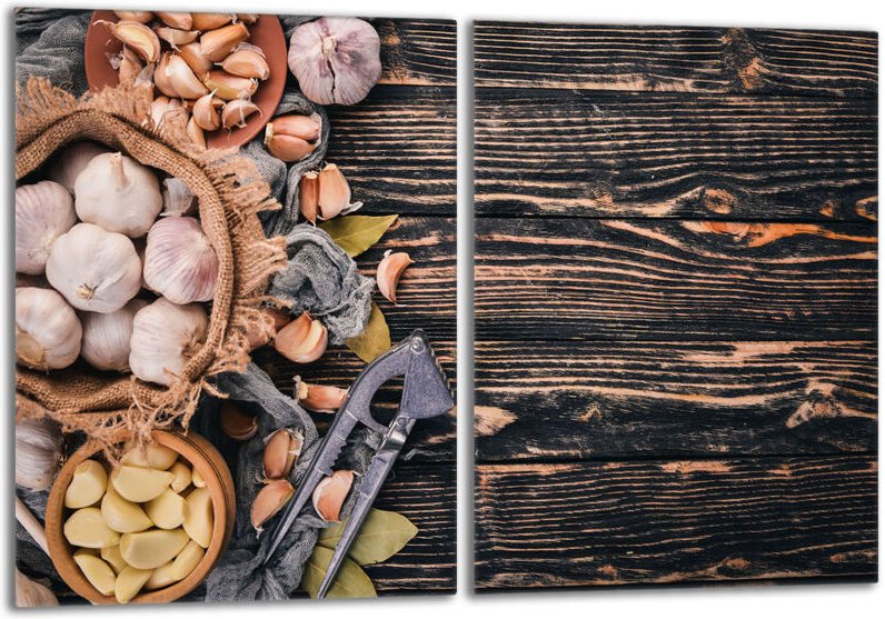 Glasschutzplatte für den Herd 2x40x52 Lebensmittel