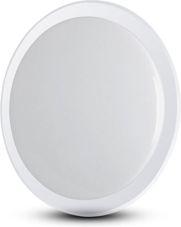 V-tac - 36W Runde led Deckenleuchte 3in1 Sterneneffekt Kompatibel mit Google/Alexa Dimmbar