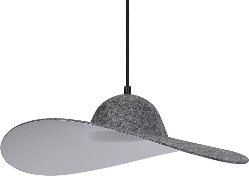 Decor Felt Hat Pendant 1XE27 Dark Gray - Ledvance