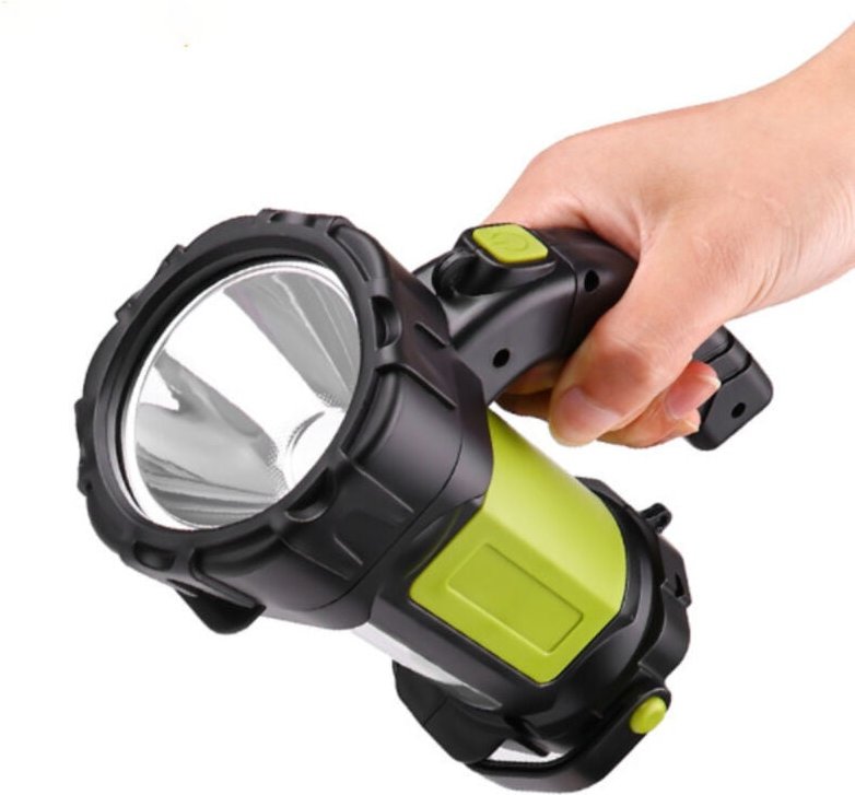 Thumbnail - Wiederaufladbare Campinglaterne, LED-Taschenlampe mit 800 lm, 3600 Lumen Kapazität, batteriebetrieben, tragbares helles ...