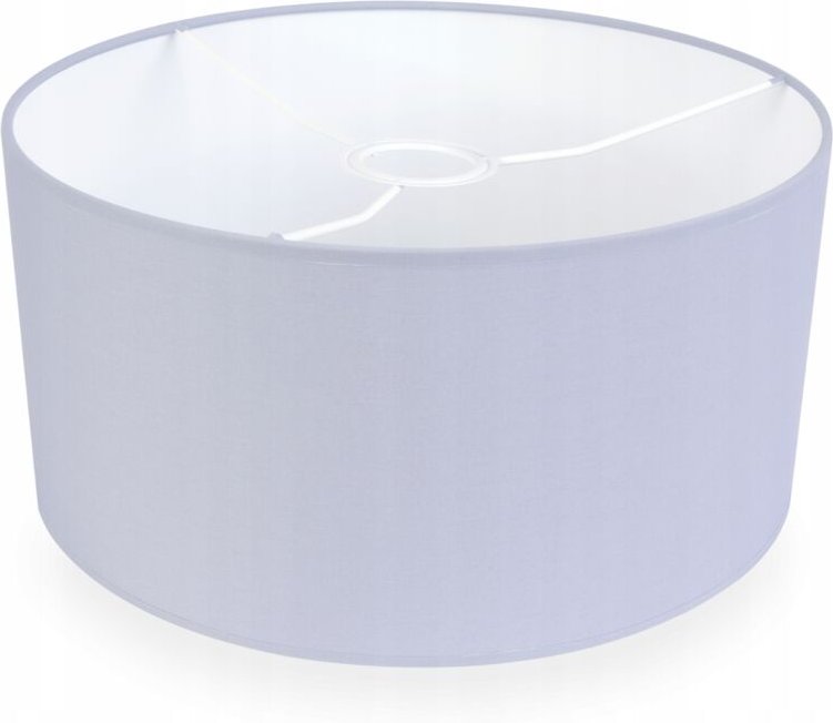 Lampenschirm Für Steh-Hängelampe Hellgrau 40 Cm