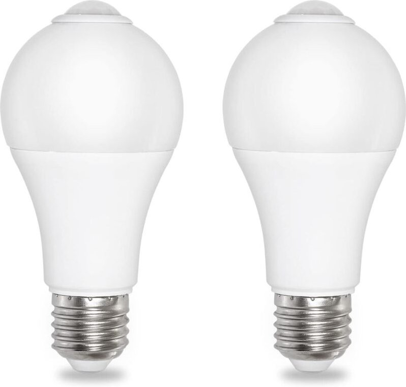 E27 12W Dämmerungssensor-Glühbirne, Kaltweiß 6500K, 1000lm, 220V Wechselstrom, 120° Abstrahlwinkel, automatische Ein-/Au...