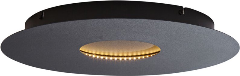 Moderne Deckenleuchte Schwarz 40cm inkl. led 3-Stufen Dimmbar - Morning