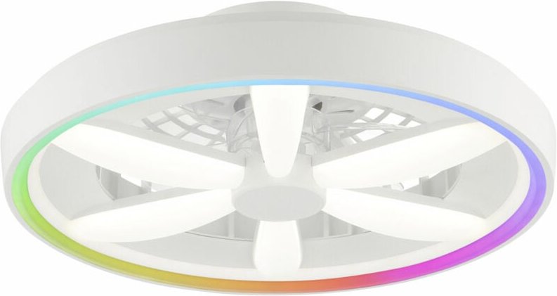 Brilliant LED Deckenleuchte mit Ventilator Gaiano Ø 48 cm 48 W weiß Deckenlampen & Kronleuchter