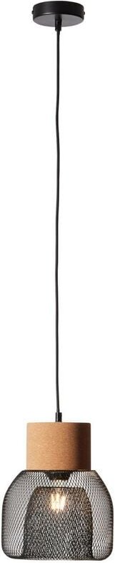 Lampe Flaka Pendelleuchte 1flg schwarz matt 1x A60, E27, 40W, g.f. Normallampen n. ent. Kabel kürzbar Für LED-Leuchtmitt...