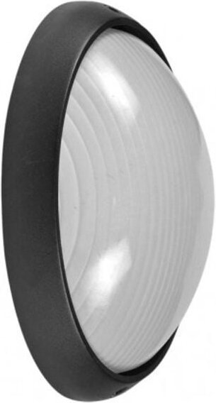 Fabrilamp - Wandleuchte ext. Aluminium vega peq.1xe27 schwarz 10x22x14 cm ip44