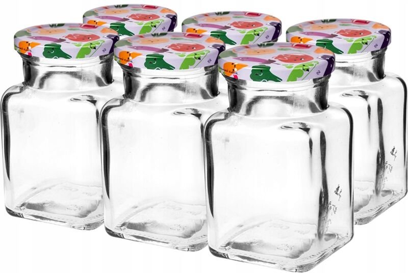 Glas 150 ml Four Corners Fi53 Verschluss - 6 Stk.