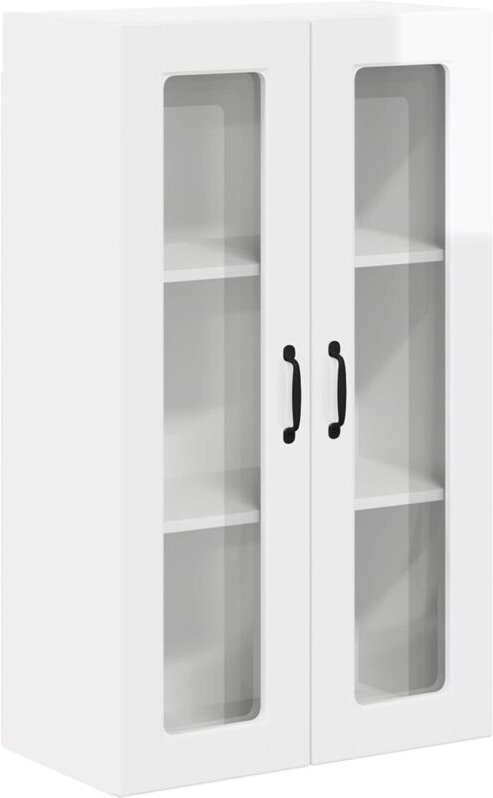 Küchenschrank Hochglanz Weiß 60 x 31 x 100 cm Holzwerkstoff vidaXL