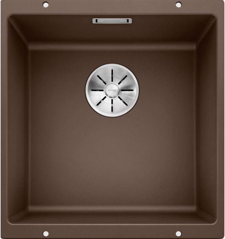 Subline 400 - Silgranitspüle, 43x46 cm, InFino, Kaffee 523431 - Blanco