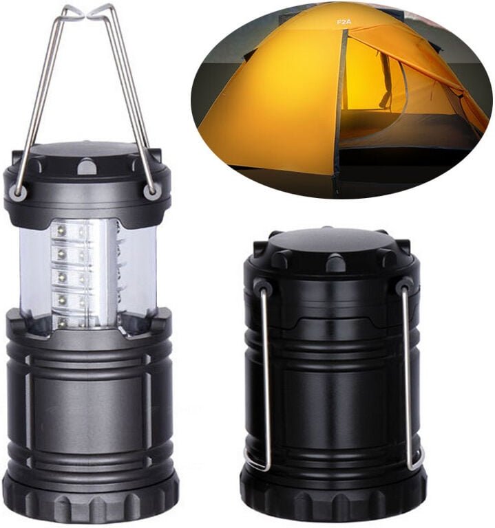 2er-Pack LED-Campingleuchten – kompakte und tragbare Notleuchten mit maximaler Helligkeit – LED-Leuchten für den Außenbe...