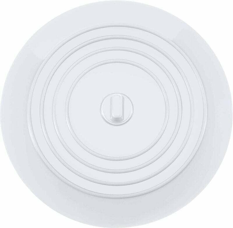 Silikon-Abflussstopfen für Badewanne, Waschbecken und Küchenspüle, 15,3 cm Durchmesser, für Küche, Bad und Waschküche, U...