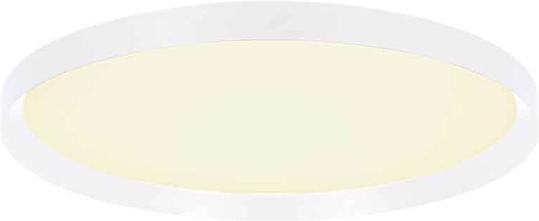 Steinhauer - deckenleuchte - Flady - weiß - kunststoff metall - ø