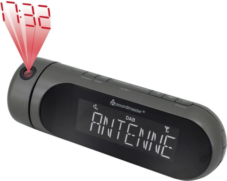 Thumbnail - UR6700AN Radiowecker dab+, ukw Schwarz - Soundmaster