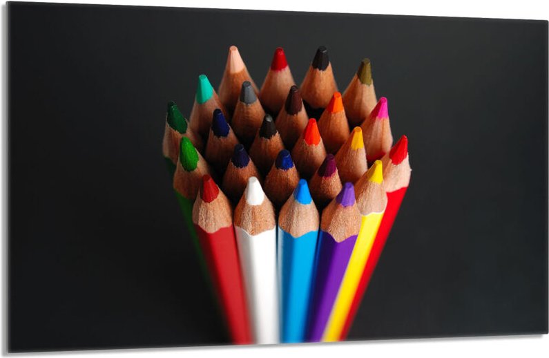 Glasschutzplatte für den Herd 80x52 Bunt