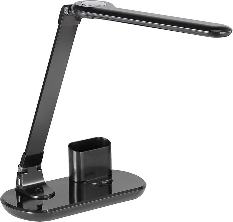 Leuchten Direkt - led Tisch Leuchte beweglich 3 Stufen Touch Dimmer Strahler usb Steh Lampe