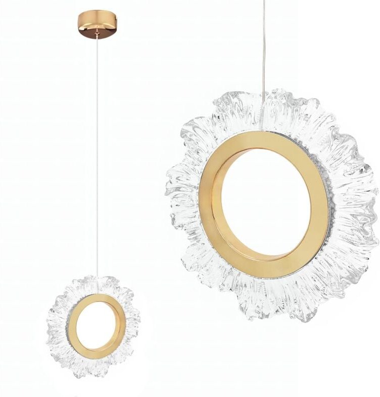 Toolight - led hängeleuchte LHJ102-1CP 20 gold