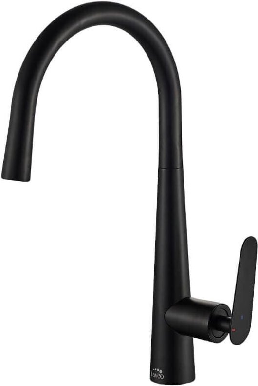 NALDA Schwarze Stand-Küchenarmatur, zweite Klasse