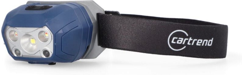 LED-Stirnlampe 400 Lumen schwarz-blau - Cartrend