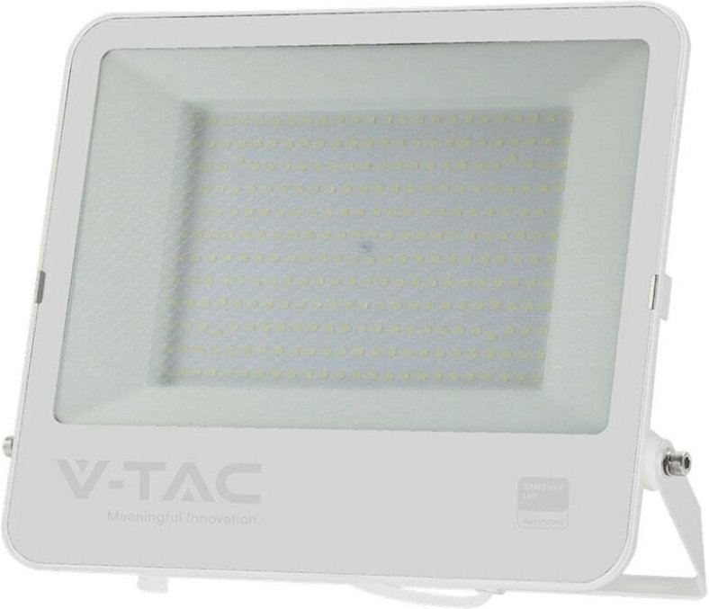 V-tac - VT-44204-W 23603 LED-Flutlichtstrahler eek: f (a - g) 200 w Weiß