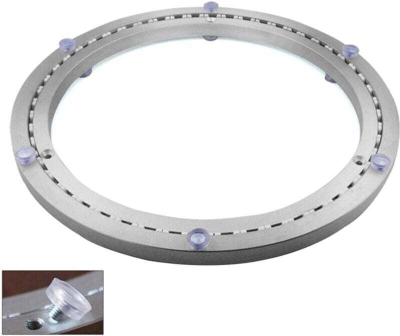 Metall-Drehtellerlager, runder Drehfuß, 360°-Drehung, einreihige Kugellager, strapazierfähig, ø45cm - Ulisem