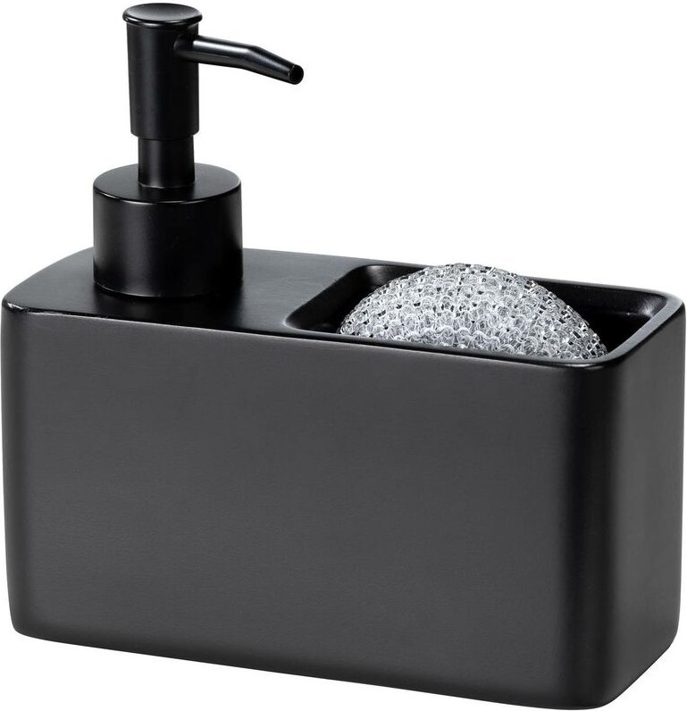 Spülmittelspender mit Schwammhalter resa, 150 ml Wenko