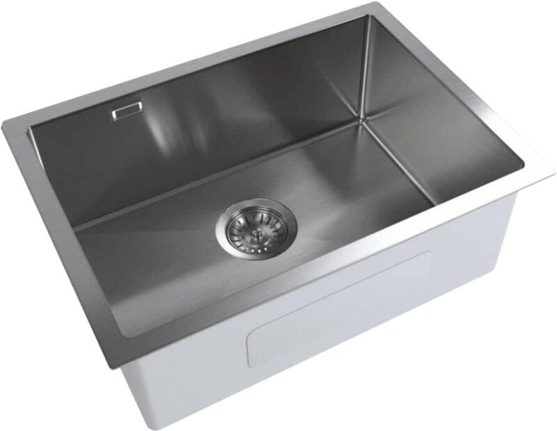 Swiss Aqua Technologies - Aurum Edelstahlspüle, 55x45x21 cm, Metall (SATSINK5545BGMU)