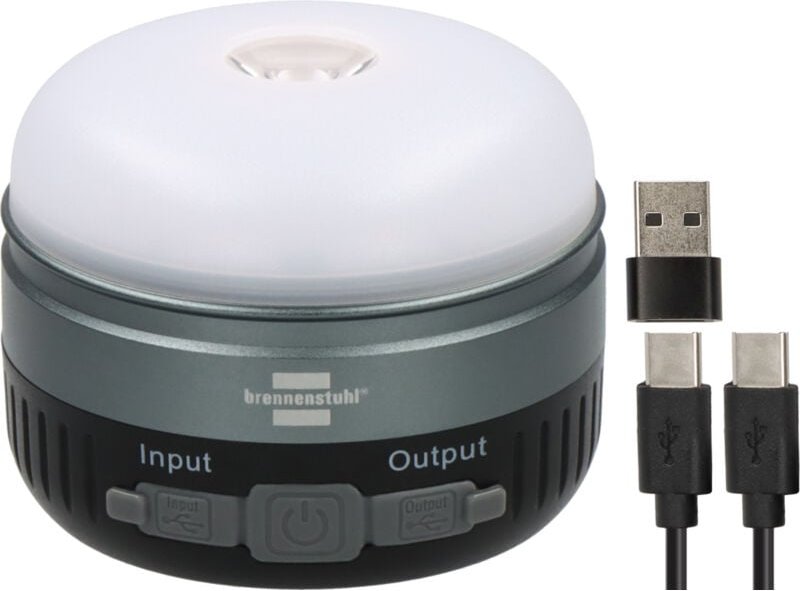 Brennenstuhl - 1173740004 led Camping-Leuchte 210 g Schwarz