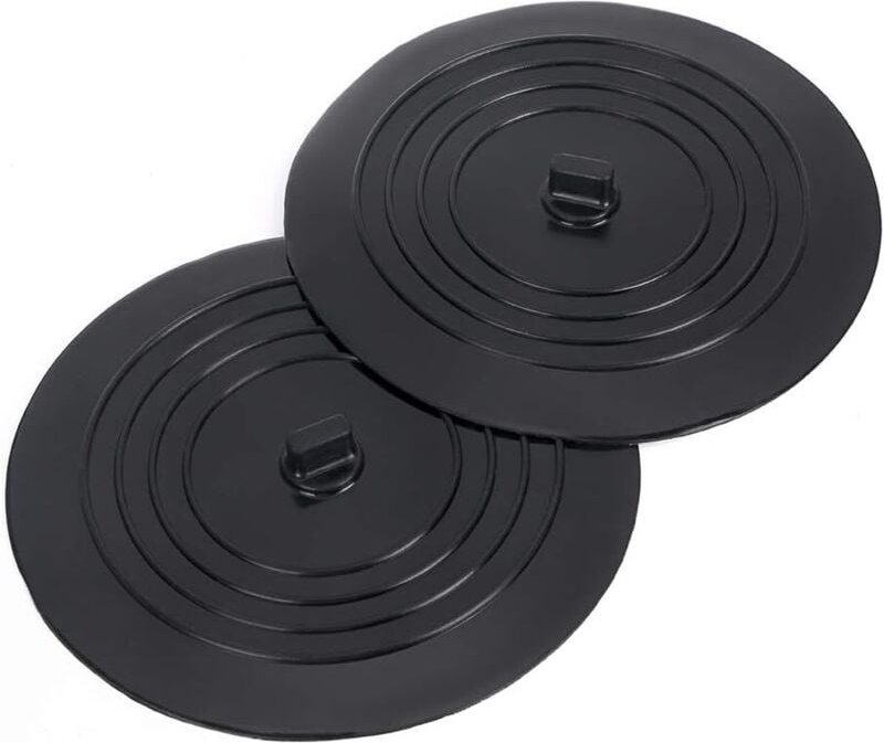 Universal-Abflussstopfen aus Silikonkautschuk, 15,2 cm, für Küchenspüle, Badezimmer, Badewanne, Abflussstopfen, Reisesto...