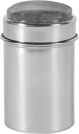 Puderzuckerstreuer 10cm Edelstahl