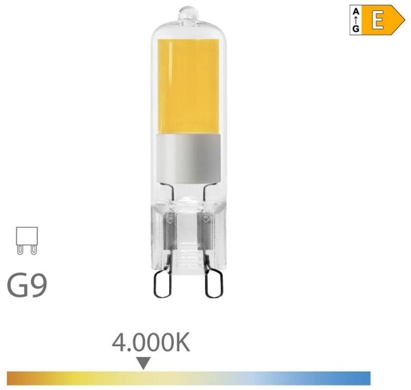 EDM - Glühbirne g9 led 5w 575lm 4000k Tageslicht Glas