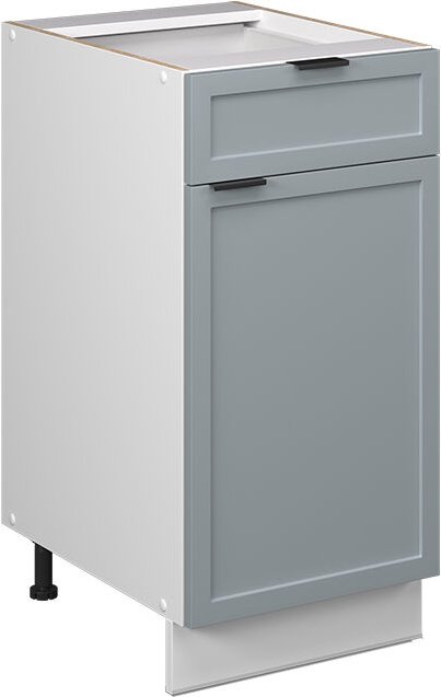 Küchenschränke Fame-Line, Hellblau-grau, 40 cm ohne Arbeitsplatte Vicco