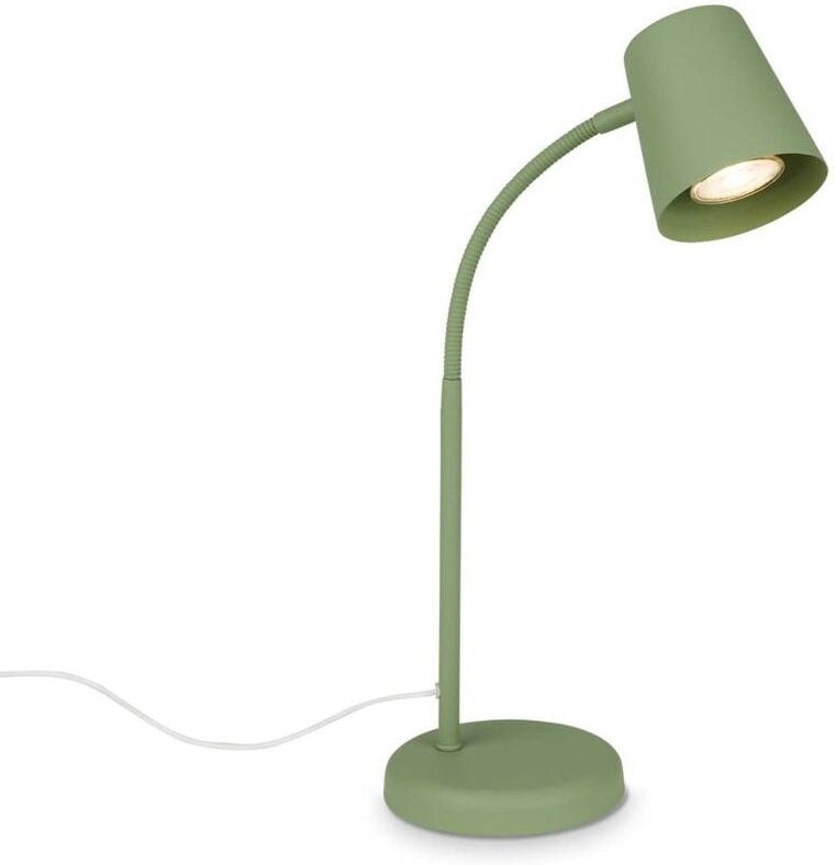 Tischleuchte, lindgrün, 1xGU10/max. 9W exkl.
