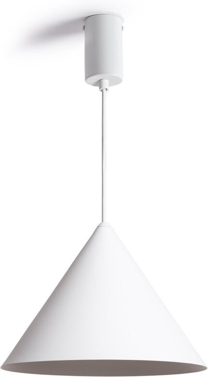 LED-Pendelleuchte 8W Metall Ø300 mm Elise m Weiß