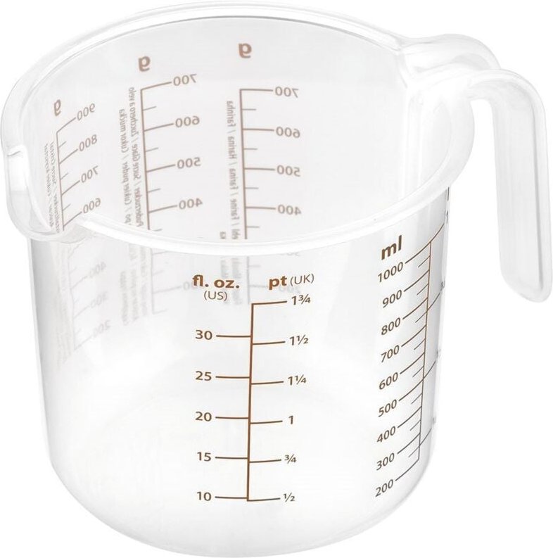 Messbecher mit Ausgießer Delícia spülmaschinengeeignet und nicht mikrowellengeeignet 0,5l Tescoma