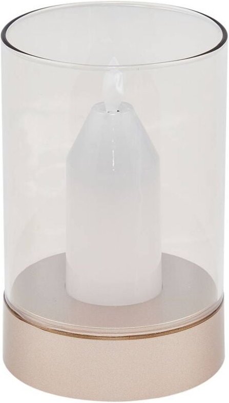 Lindby - led Tischlampe 'Lumana' aus Glas dimmbar für Wohnzimmer & Esszimmer von