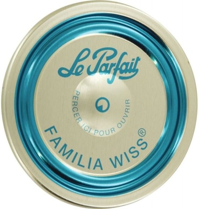 Kapselhalter Für Familia Wiss Le Parfait Terrine, Grün, 82 Mm, Je 12 Stück