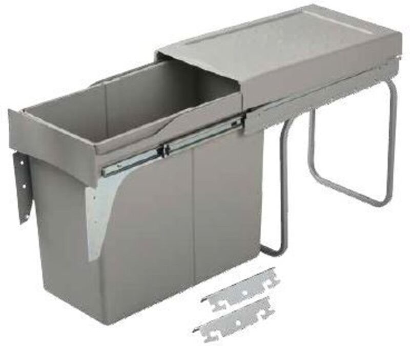 Linea 224DM Abfallsortierer für 300-mm-Türen, 1 x 30 l SANS MARQUE