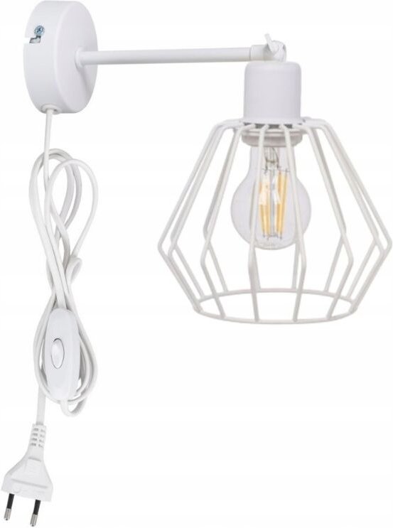 Metall-Wandlampe Diamant-Lampe Nachtlampe Wandlampe Mit Led-Stecker