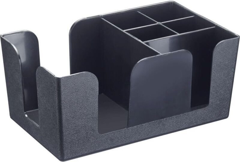 Bar-Organizer – Praktische Aufbewahrungsmöglichkeit für die Bar, ideal für Servietten, Strohhalme und Cocktaildekoration...